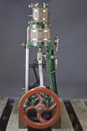 Strath Steam Yarra launch engine